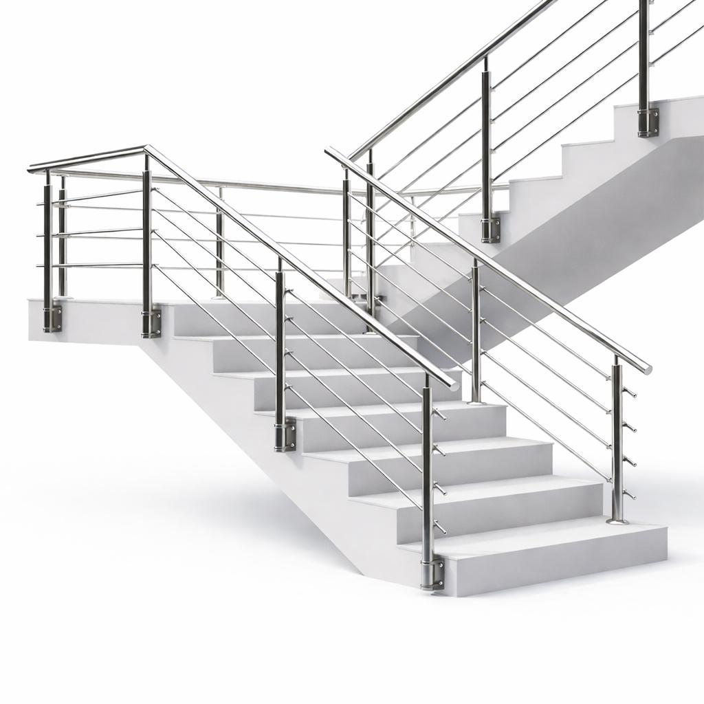 Edelstahlgeländer Reling nach Maß - montagefertig