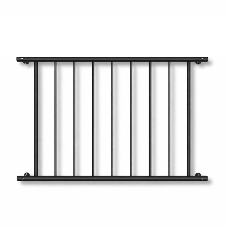 Französischer Balkon anthrazit