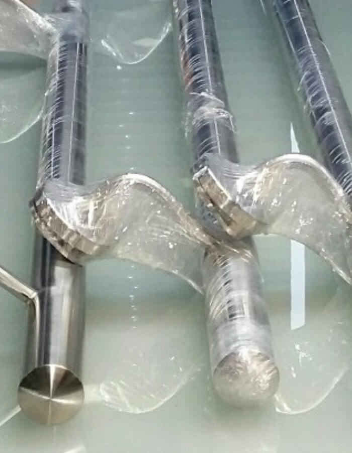Verpackung für Edelstahl Handlauf